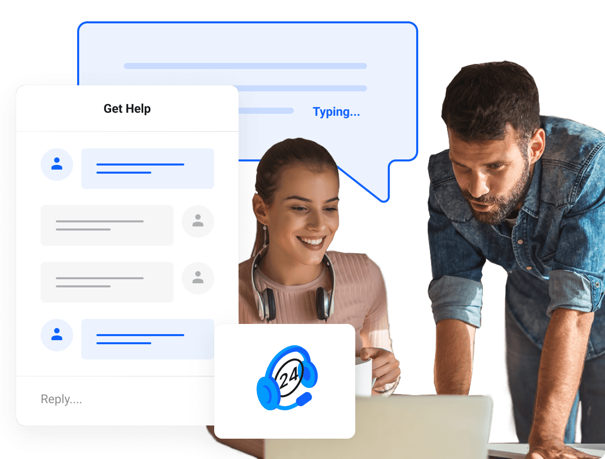 Serviços, Desenvolvimento Web e Hospedagem para sites - Nossa equipe técnica está aqui para ajudá-lo 24 horas por dia, 7 dias por semana!